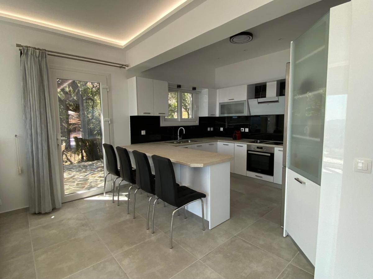 فيلا Rizaria Sea View House Spartylas المظهر الخارجي الصورة