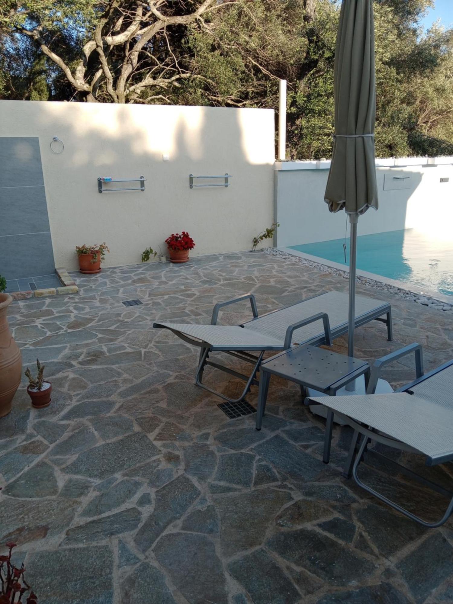 فيلا Rizaria Sea View House Spartylas المظهر الخارجي الصورة